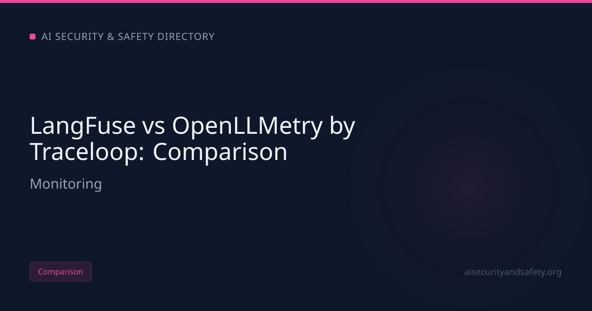 LangFuse vs OpenLLMetry by Traceloop (2026): Honest Comparison | AI ...