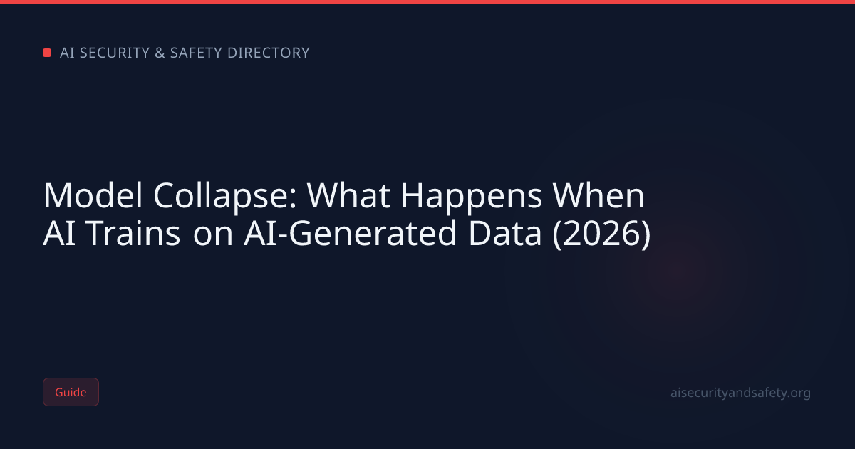 Model Collapse: What Happens When AI Trains on AI-Generated Data (2026)